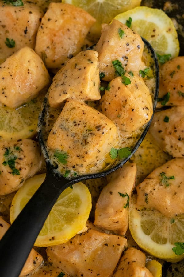 Creamy Lemon Garlic Chicken (One Pot) | One Pot Recipes