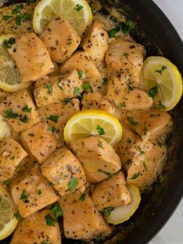 Creamy Lemon Garlic Chicken Recipe