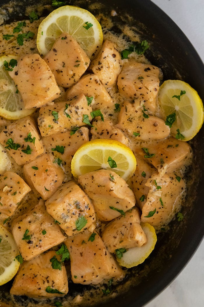 Creamy Lemon Garlic Chicken Recipe