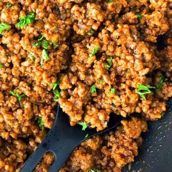 Mexican Ground Beef Taco Meat Recipe