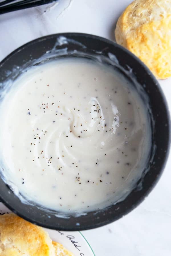 Easy White Gravy (One Pot) One Pot Recipes