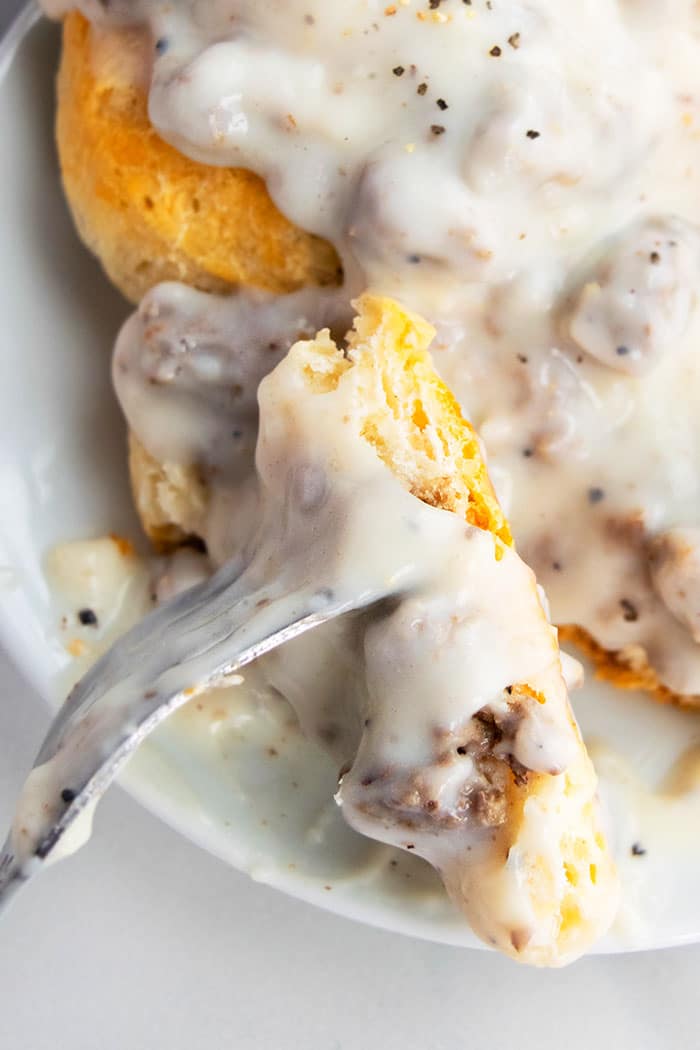 Recipe For Biscuits and Gravy