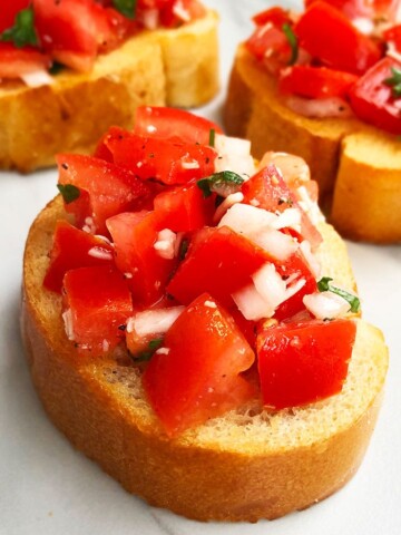 Easy Bruschetta Recipe