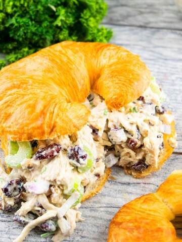 Easy Cranberry Chicken Salad Recipe