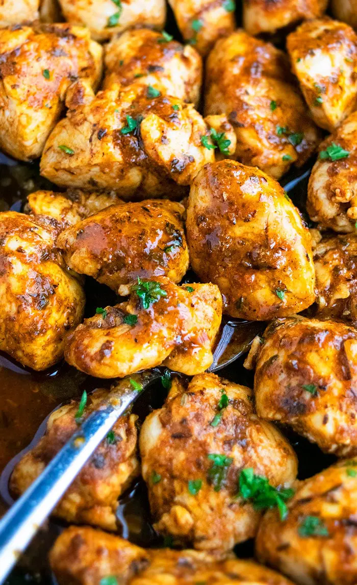 One Pot Chicken with Cajun Seasoning 