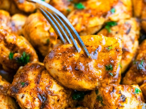 cajun chicken in a bolsa