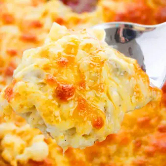 Spoonful of Cheesy Hashbrown Casserole