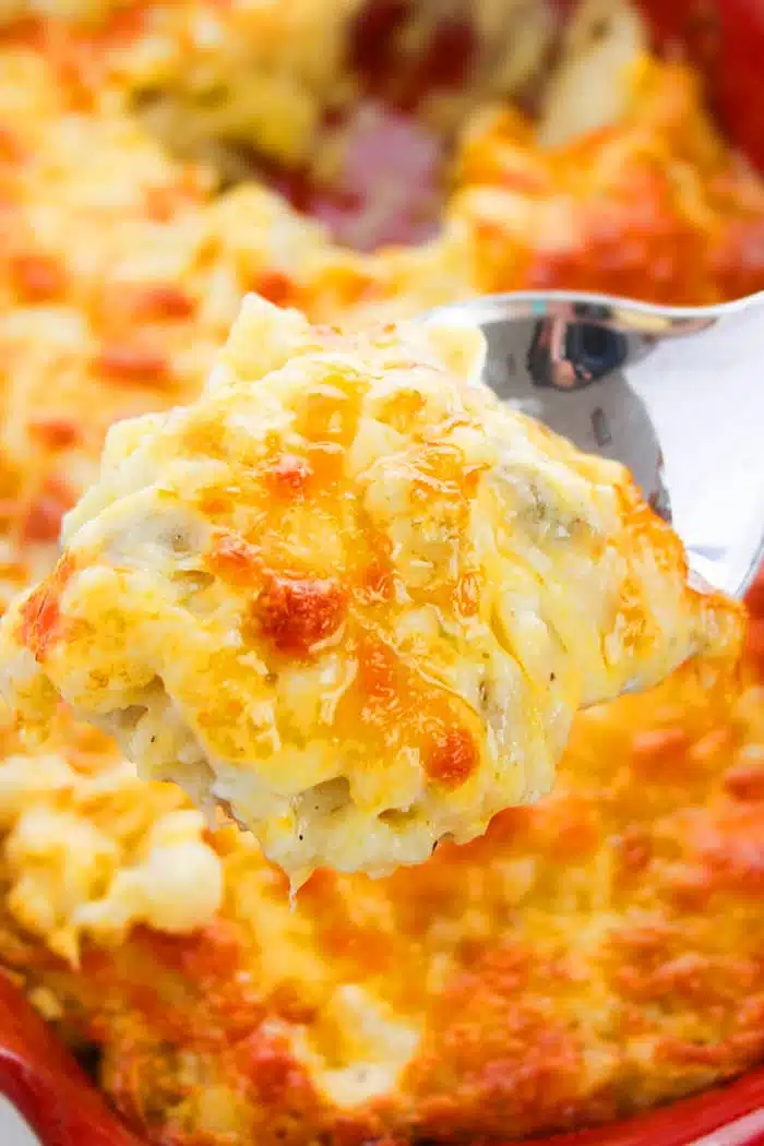 Spoonful of Cheesy Hashbrown Casserole