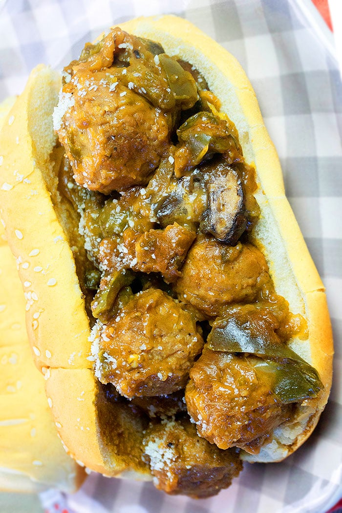 Instant Pot Meatball Sub Sandwich | One Pot Recipes