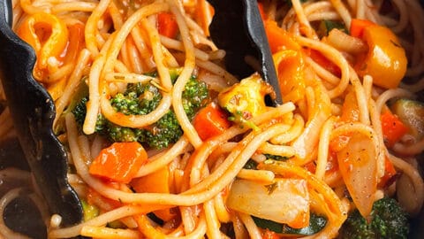 Vegetarian pasta instant online pot recipes