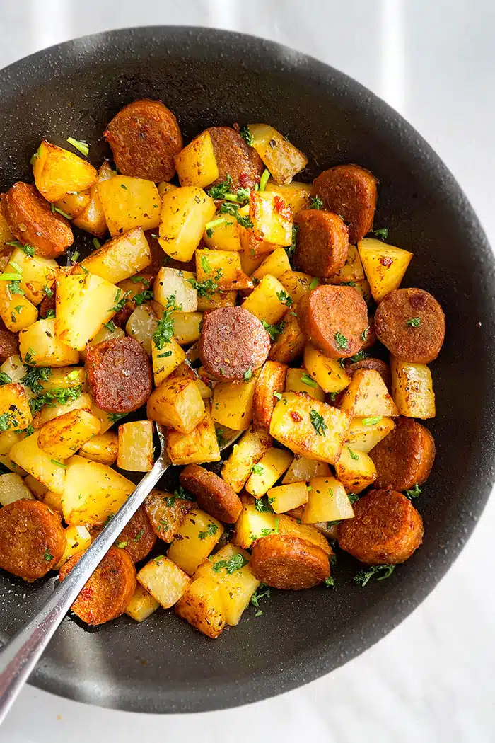 Instant Pot Sausage and Potatoes One Pot Recipes