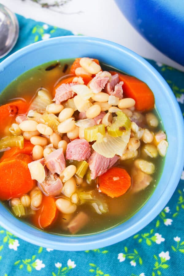 Instant Pot Ham Bone Soup {With Leftover Ham} | One Pot Recipes