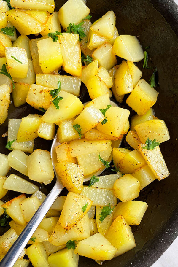 Crispy Sauteed Potatoes (One Pot) One Pot Recipes